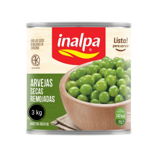 ARVEJA INALPA 6X3KG.