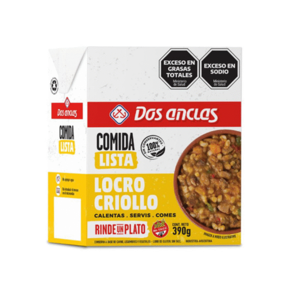 CL LOCRO CRIOLLO 12X390GR DOS ANCLAS