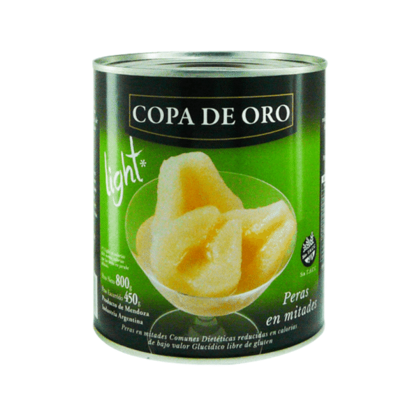 PERAS EN MIT. LIGHT C. DE ORO 12X820