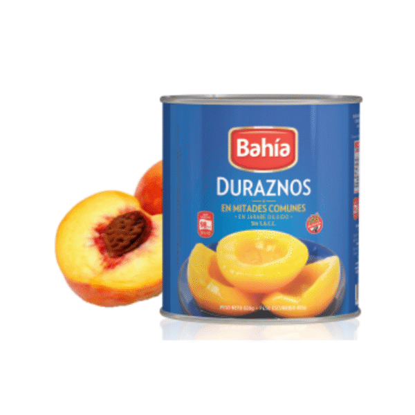 DURAZNO EN MITADES BAHIA 12X820