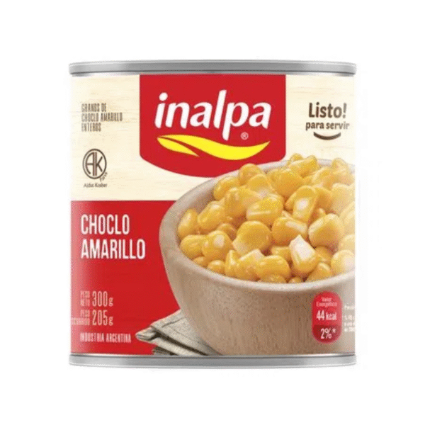 CHOCLO GR.AMARILLO INALPA 6X3KG.
