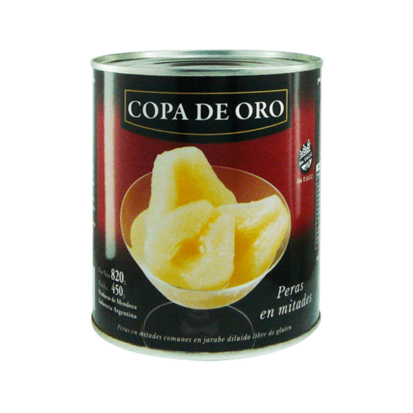PERAS EN MIT. C. DE ORO 12X820