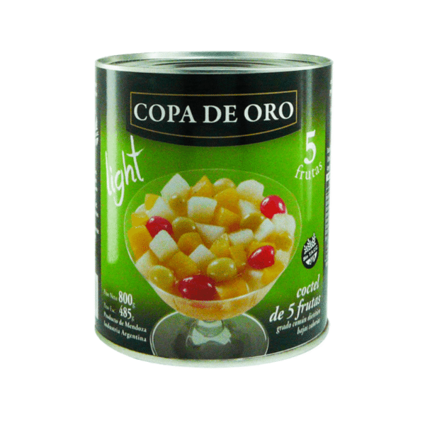 COCTEL 5 F. LIGHT C. DE ORO 12X820