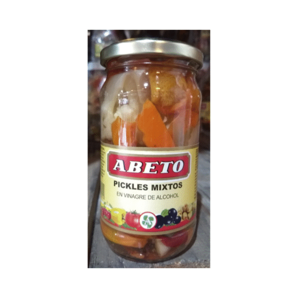 PICKLES MIXTOS FRAS. 6X200G.