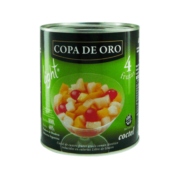 COCTEL 4 F. LIGHT C. DE ORO 12X820