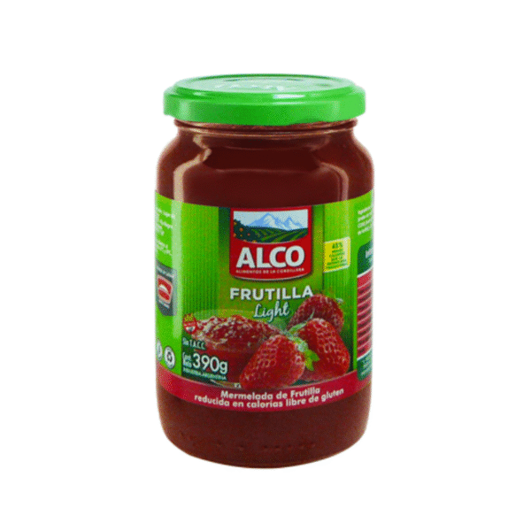 MERM. FRUTILLA LIGHT ALCO 12X390GRS