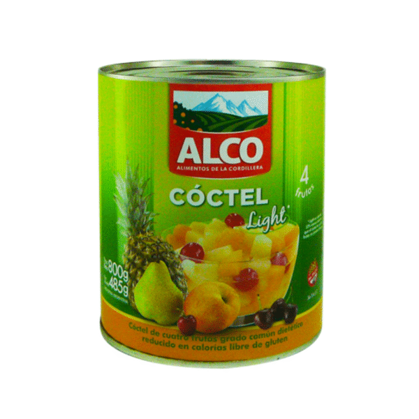 COCTEL 4 FRUTAS LIGHT ALCO 12X820