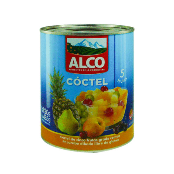 COCTEL 5 FRUTAS ALCO 12X820