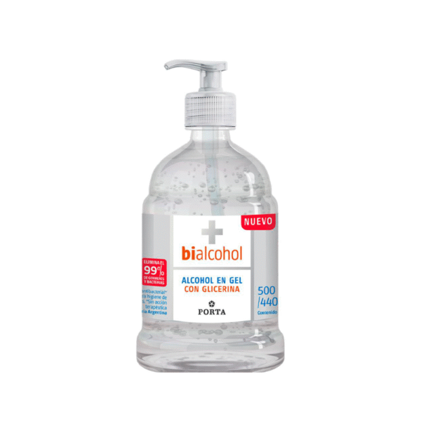 GEL CON GLICERINA 12X500
