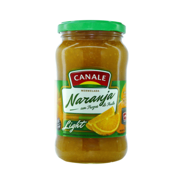 MERMELADA NARANJA LIGHT CANALE 12X390GRS