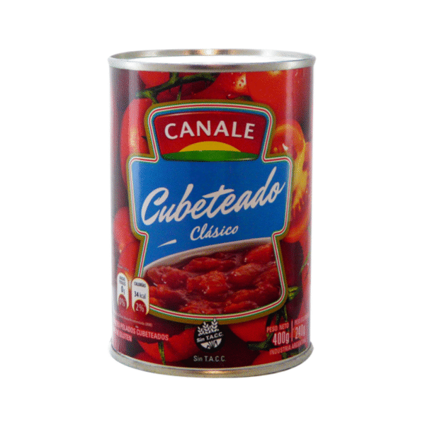 TOMATE PERITA CUBETEADO CANALE 24X400