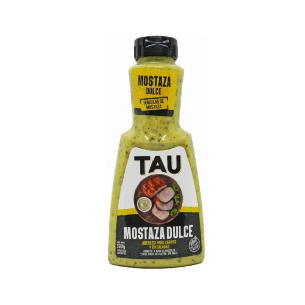 MOSTAZA DULCE TAU BOTELLA PET 10X320