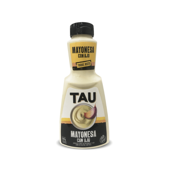 MAYONESA C/AJO TAU BOTELLA PET 10X300