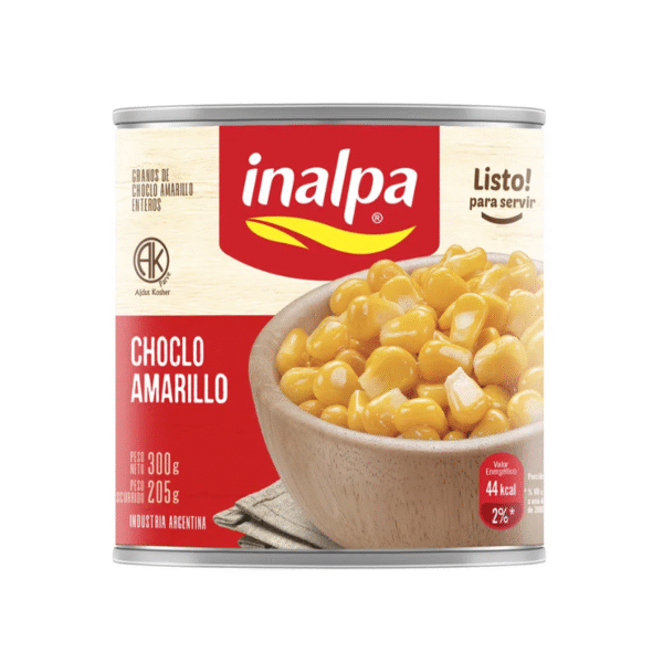 CHOCLO GRANO AMARILLO INALPA 24X300