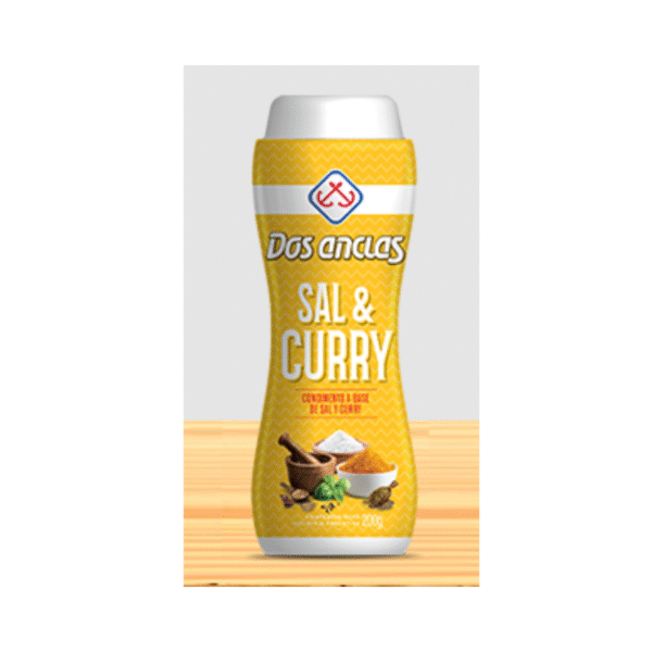 SAL CON CURRY SALERO 6X200GR