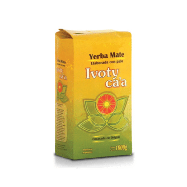 YERBA MATE IVOTY CA'A CON PALO 6X1