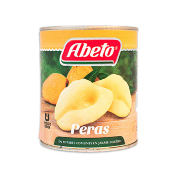 PERAS EN MITADES ABETO 6X850 GRS