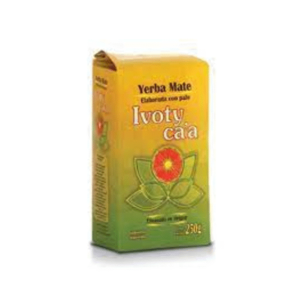 YERBA MATE IVOTY CA'A CON PALO 20X250GRS