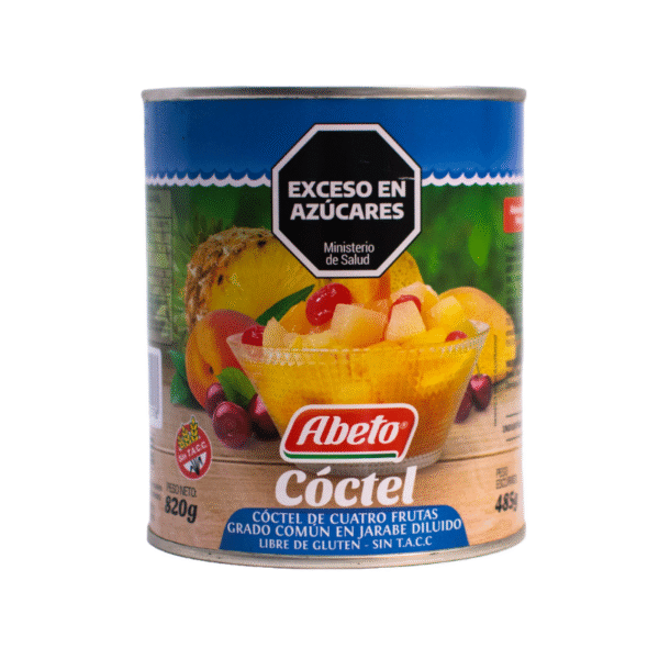 COCTEL DE FRUTAS ABETO 12X820 GR