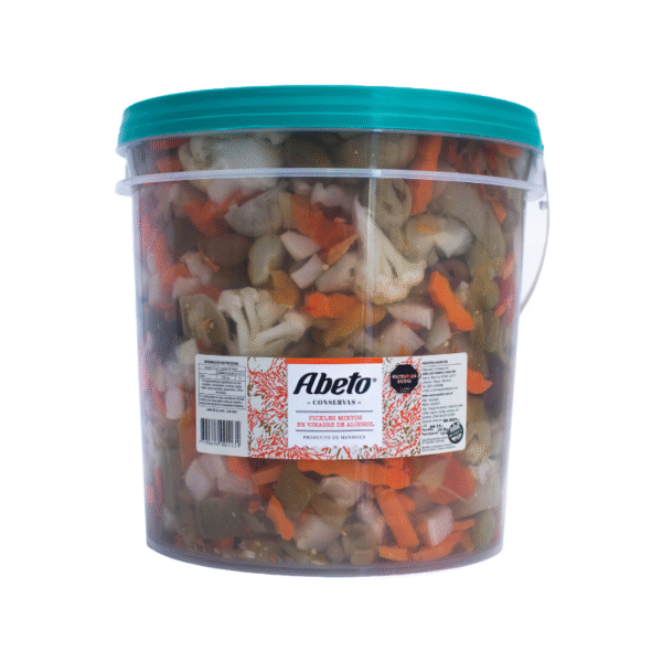 PICKLES MIXTOS BALDE X 15KG.
