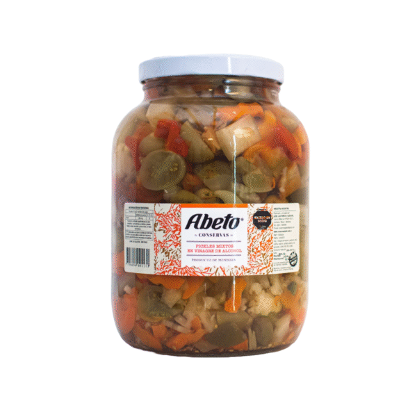 PICKLES MIXTOS FRASCO 4X1.9 KG