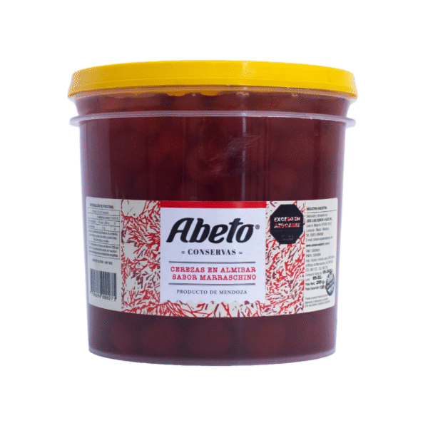CEREZAS CONFITADAS ENT. FRASCO 4X1 KG