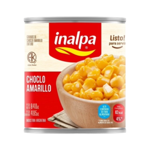 CHOCLO GRANO AMARILLO INALPA 12X850 GR