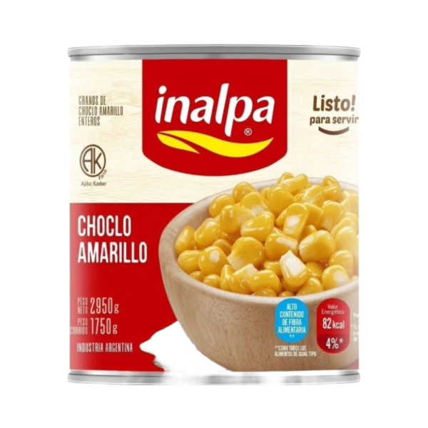 CHOCLO GRANO AMARILLO INALPA 6 X 3 KG.