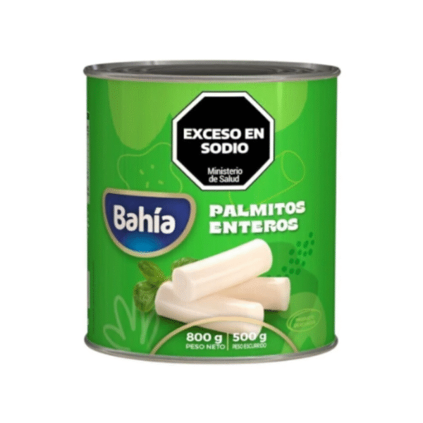 PALMITO ENTERO BAHIA 12X800