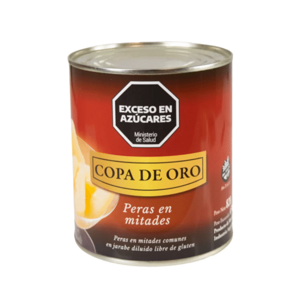 PERAS EN MIT. C. DE ORO 12X820