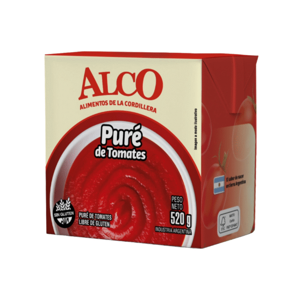 PURE DE TOMATE ALCO 12X520GR