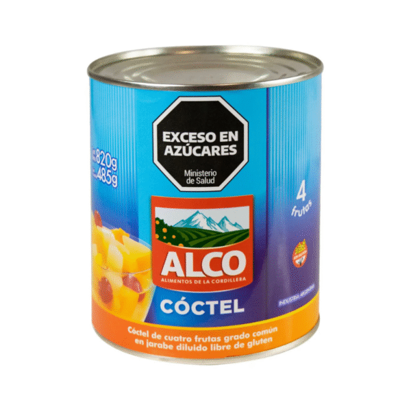COCTEL 4 FRUTAS ALCO 12X820