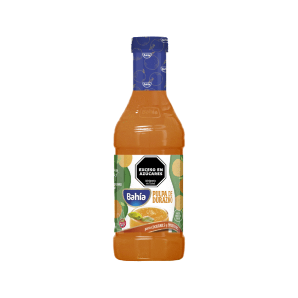 PULPA DURAZNO BOTELLA 12X800