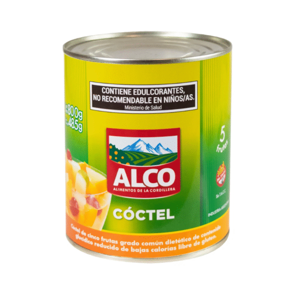 COCTEL 5 FRUTAS LIGHT ALCO 12X820