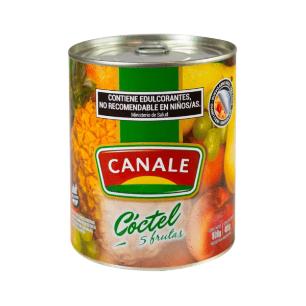 COCTEL 5 FRUTAS LIGHT CANALE 12X820