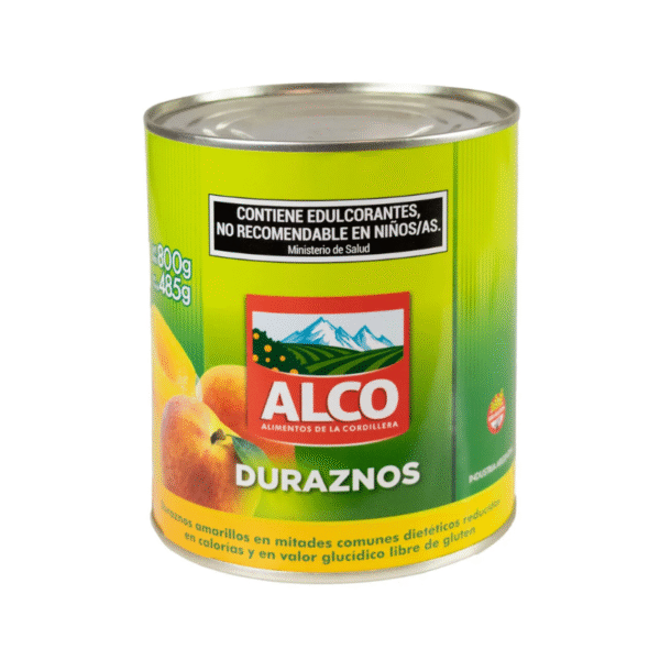 DURAZNOS MITADES LIGHT ALCO 12X820