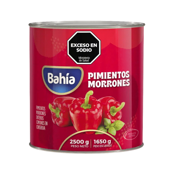 PIMIENTOS MORRONES 6X2500GRS IMP