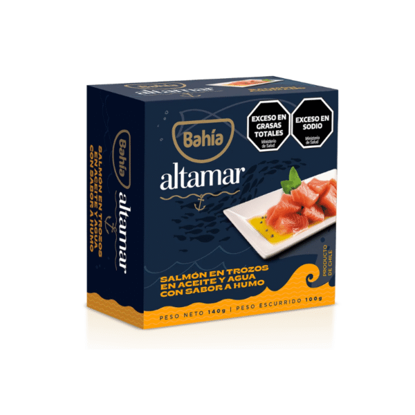SALMON TROZO AL ACEITE 24X140GRS