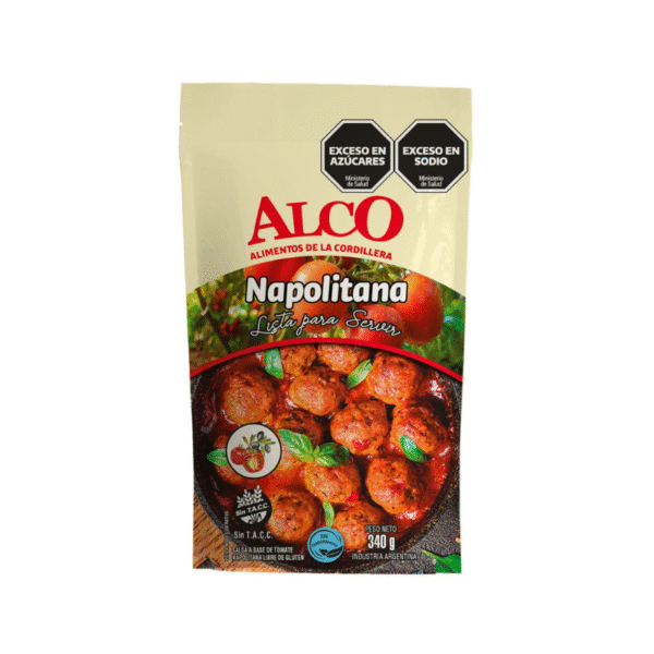 SALSA DE TOMATE NAPOLITANA 12X340 GR