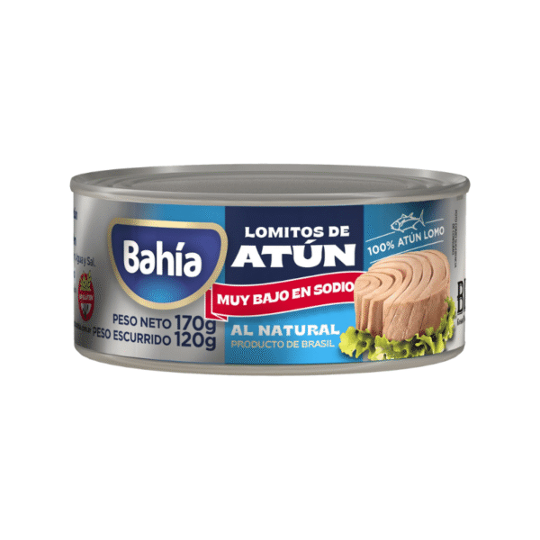 ATUN LOMO AL NAT BAJO SODIO  48X170 G