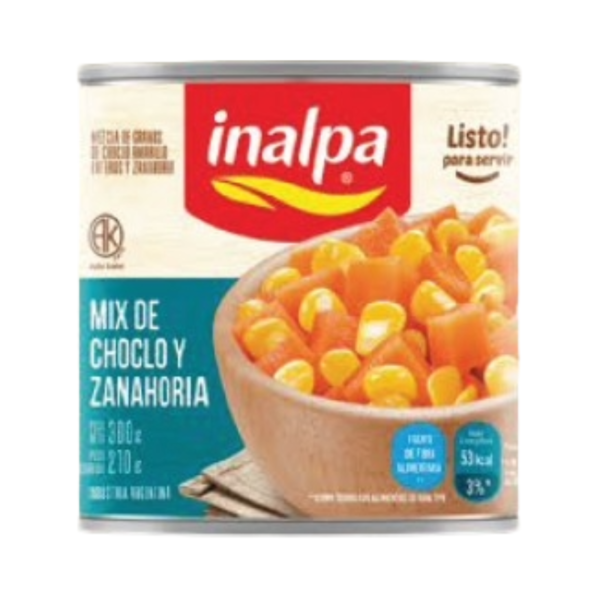 MIX CHOCLO + ZANAHORIA INALPA 24X300 GR