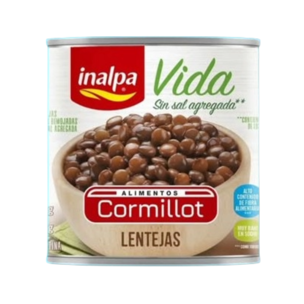 LENTEJAS "CORMILLOT" VIDA 24X300 GRS